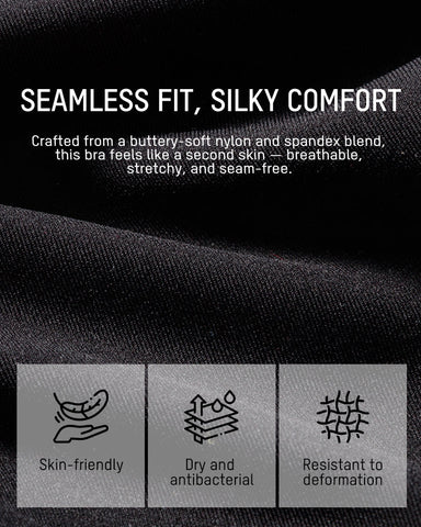 Lifting Wire-Free Antibacterial Jelly Bra