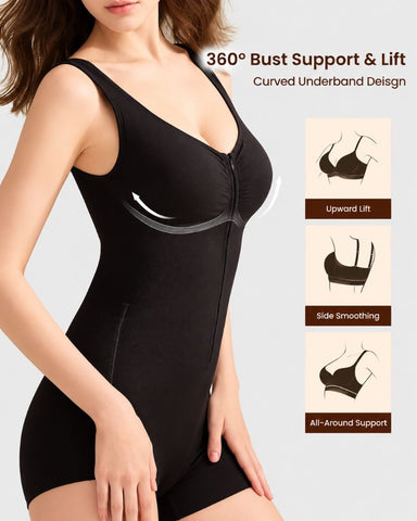 Easy-Off Zip-Up Full-Body Sculpting Shapewear