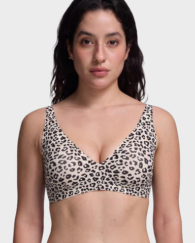 Deep V Seamless Wireless Push-Up Bra