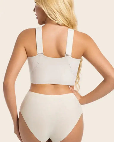 Plus Size Wireless Front-Close Comfort Bra