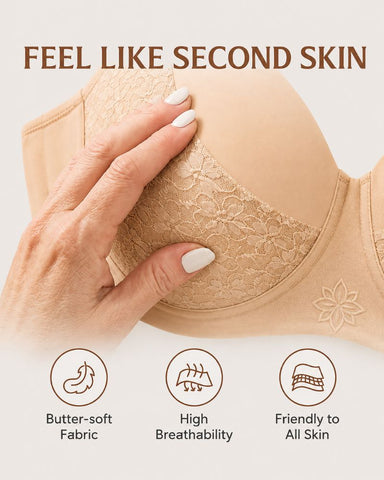 Wireless Adjustable Lift Comfort Bra