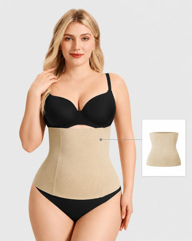 Seamless High-Compression 4-Bone Waist Trainer