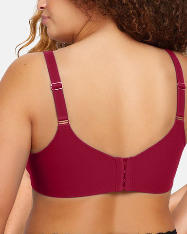 Seamless Push-Up Deep V Bra