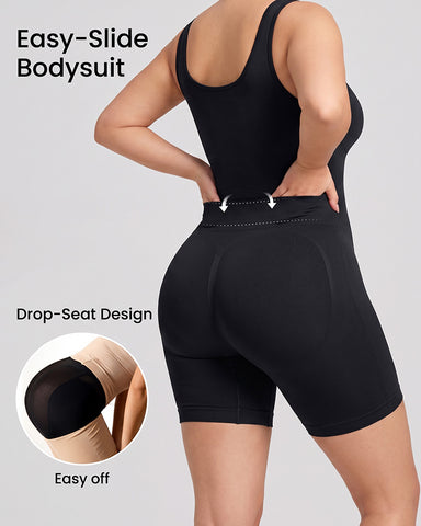 Easy-Off Triple-Zone Full-Body Sculpting Bodysuit