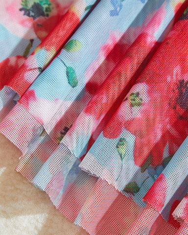 Women's Lace Underwire Floral Babydoll Nightgown Flowy Lingerie