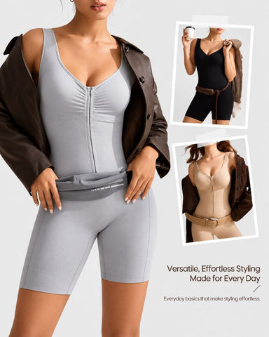 Easy-Off Zip-Up Full-Body Sculpting Shapewear
