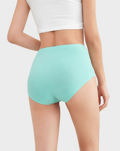 5-Pack High-Waist Seamless No-Show Briefs