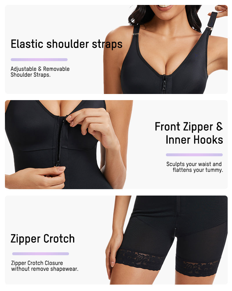 Butt Lifting & Tummy Control Zipper Shaper