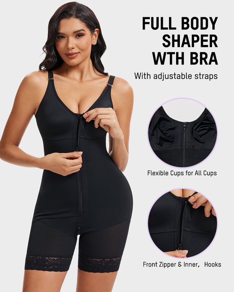 Butt Lifting & Tummy Control Zipper Shaper