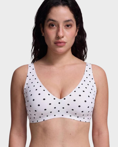 Deep V Seamless Wireless Push-Up Bra