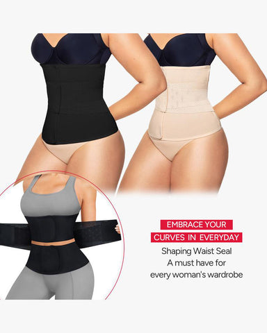 Women’s Triple-Belt Waist Trainer – Adjustable Compression Shapewear for Workout & Daily Support
