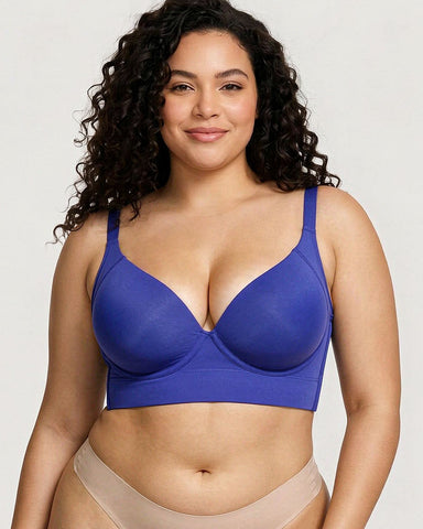 Back-Smoothing Underwire Push-Up Bra