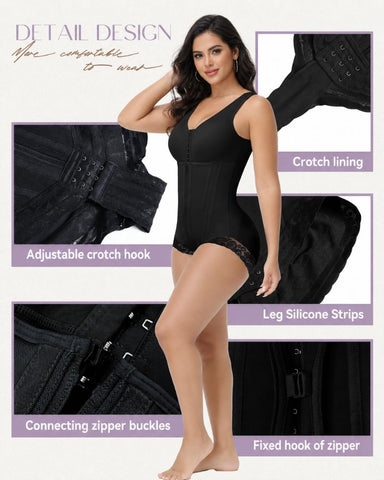 Full Body Fajas Colombianas Sculpting Bodysuit