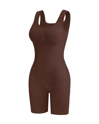 Triple-Zone Compression Drop-Seat Full Body Shaping Bodysuit