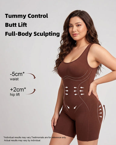Easy-Off Triple-Zone Full-Body Sculpting Bodysuit