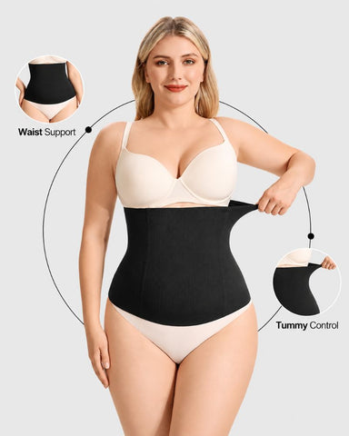Seamless High-Compression 4-Bone Waist Trainer