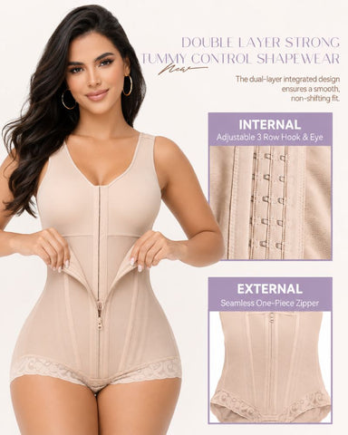 Full Body Fajas Colombianas Sculpting Bodysuit
