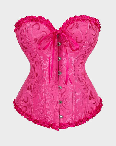 Corset Tops Lace Waist Push Up Shapewear