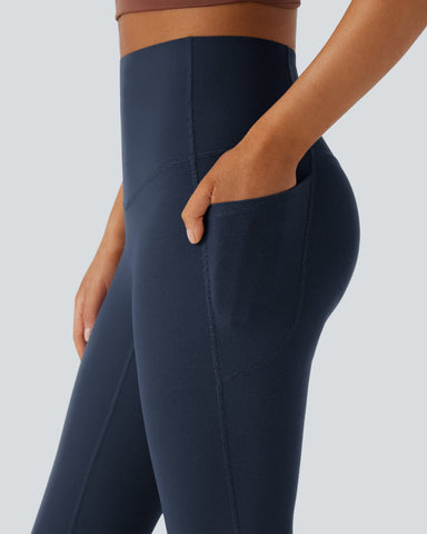 Slimming High-Waist Yoga Leggings with Pockets