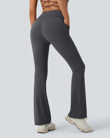 Slimming High-Waist Yoga Leggings with Pockets