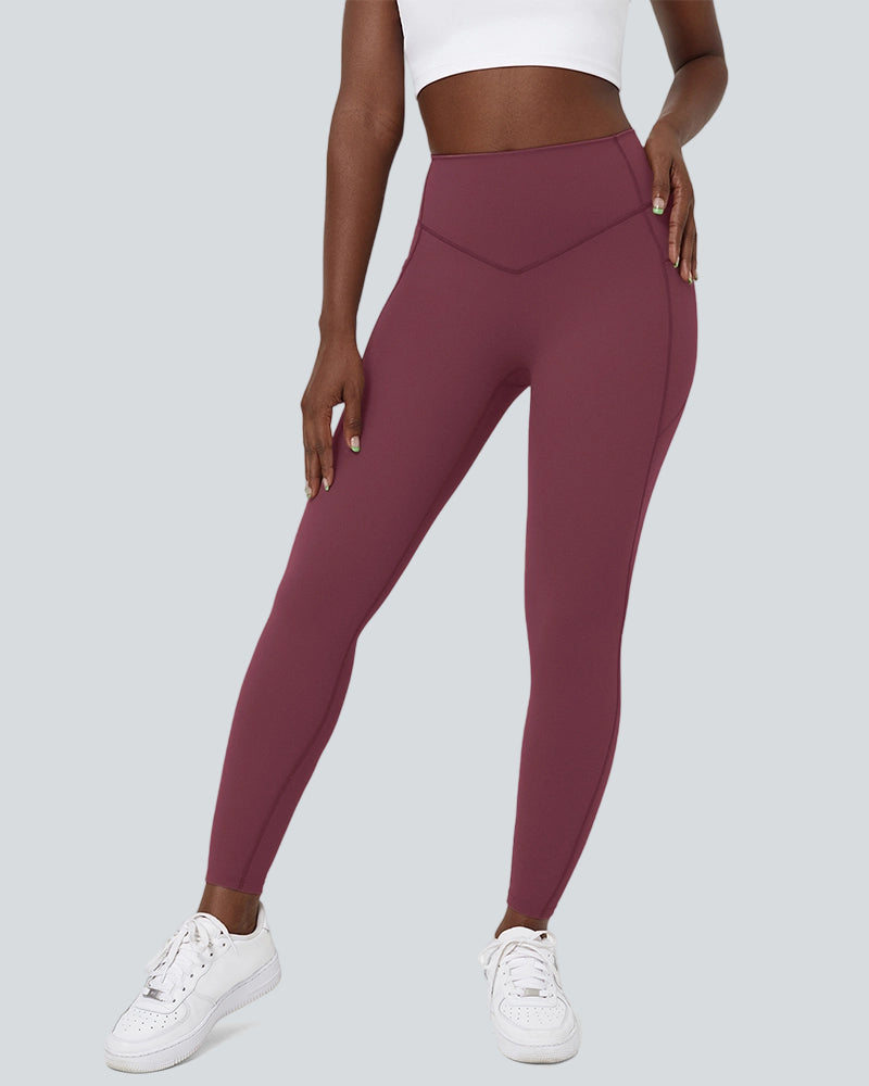 Butt Lifting Tummy Control Pocket Leggings