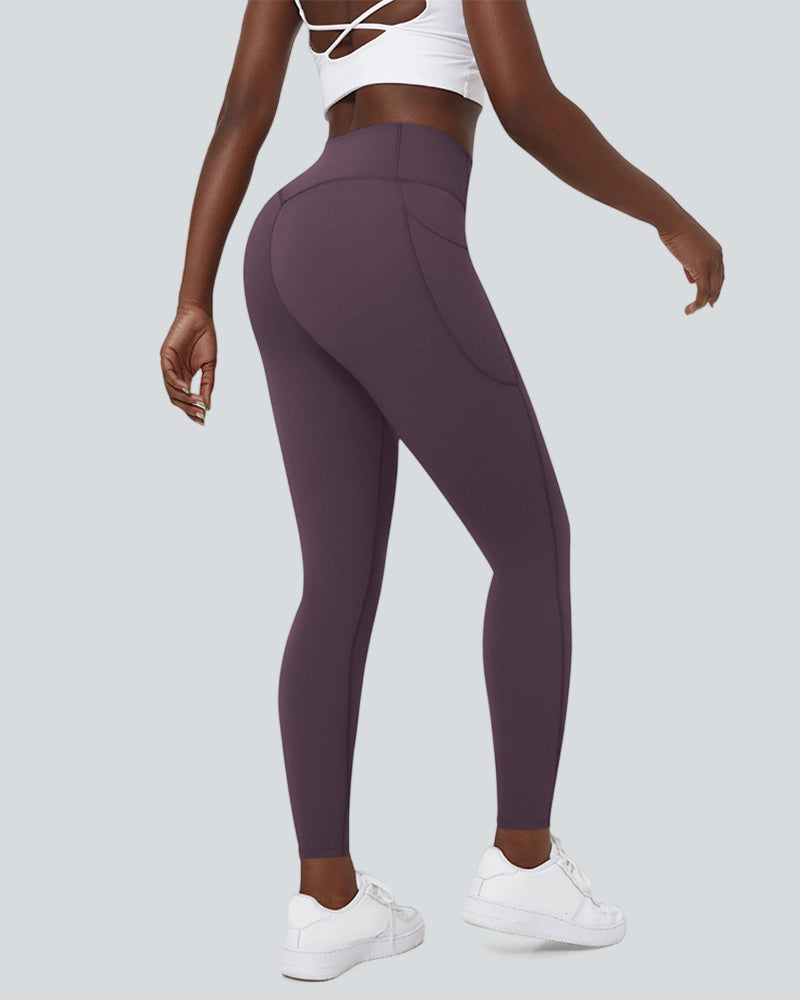 Butt Lifting Tummy Control Pocket Leggings