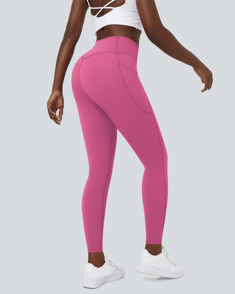 Butt Lifting Tummy Control Pocket Leggings