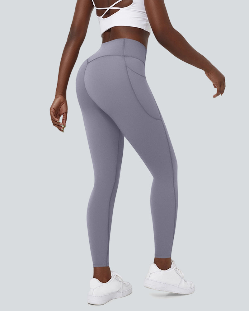 Butt Lifting Tummy Control Pocket Leggings
