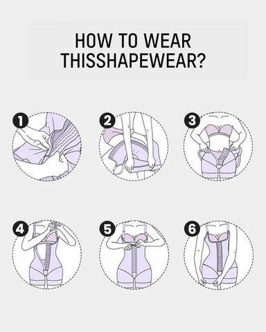 Post Surgery Tummy Tuck Compression Garment