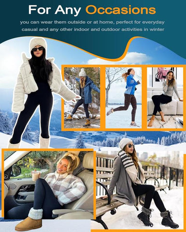 Warm Winter Women‘s Fleece Lined Active Pants