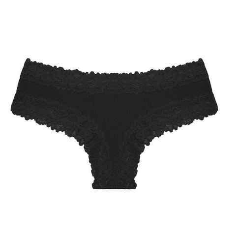 Women's Cotton Panties Lace Low Rise