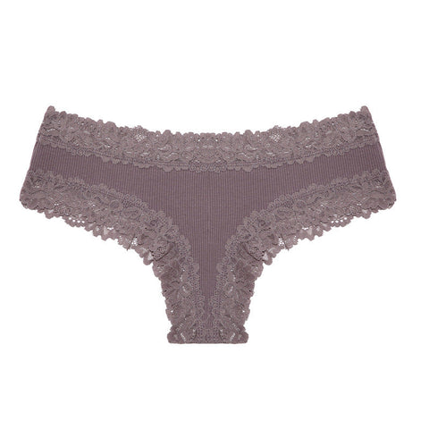 Women's Cotton Panties Lace Low Rise