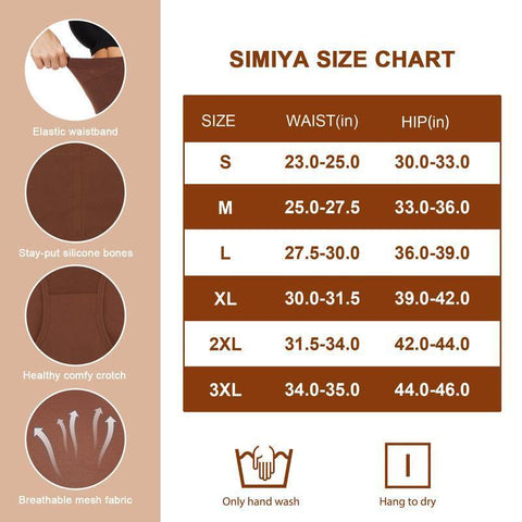 Women'S High-Waisted Shapewear Panties(3 pcs)