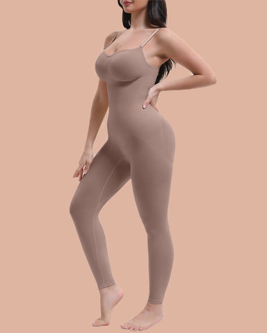 Seamless Full Body Compression Bodysuit
