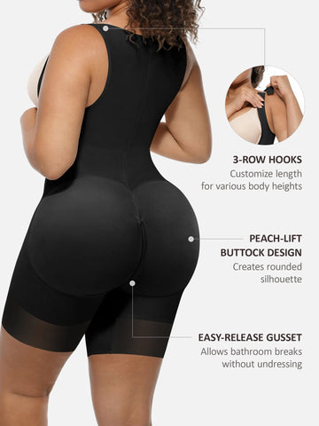 Shapecurve U-Shaped Tummy Control Butt Lift Shaper Bodysuit