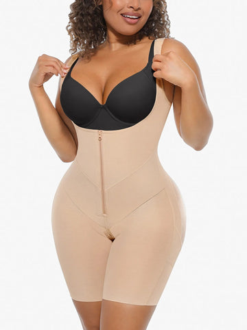 Shapecurve U-Shaped Tummy Control Butt Lift Shaper Bodysuit