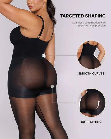 Full-Coverage Tummy Control Bodysuit