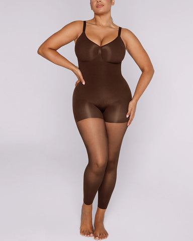 Full-Coverage Tummy Control Bodysuit