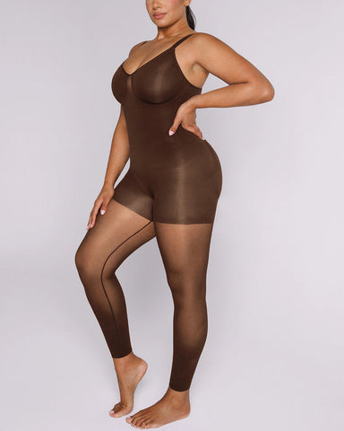 Full-Coverage Tummy Control Bodysuit