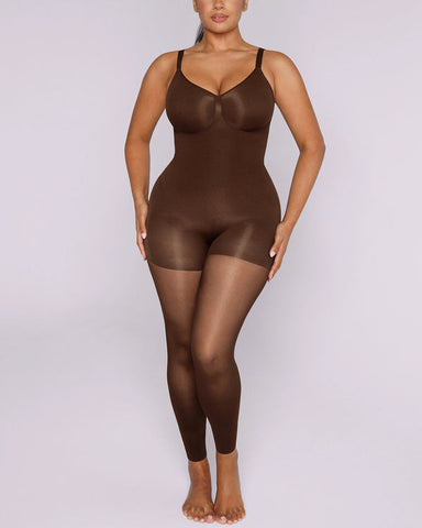 Full-Coverage Tummy Control Bodysuit