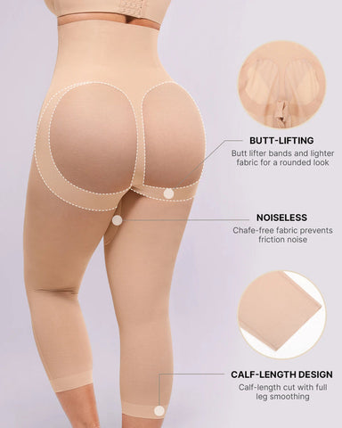 Shapecurve 3D Butt-Lifting Mesh Capri Pants