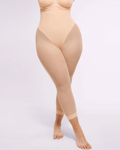 Shapecurve 3D Butt-Lifting Mesh Capri Pants