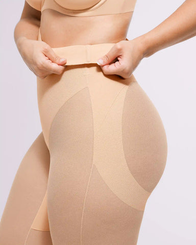 Shapecurve 3D Butt-Lifting Mesh Capri Pants