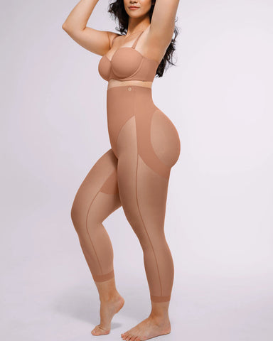 Shapecurve 3D Butt-Lifting Mesh Capri Pants