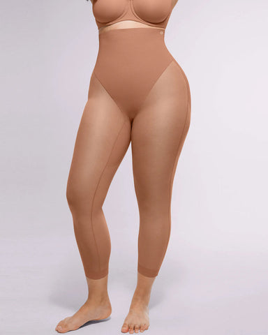 Shapecurve 3D Butt-Lifting Mesh Capri Pants