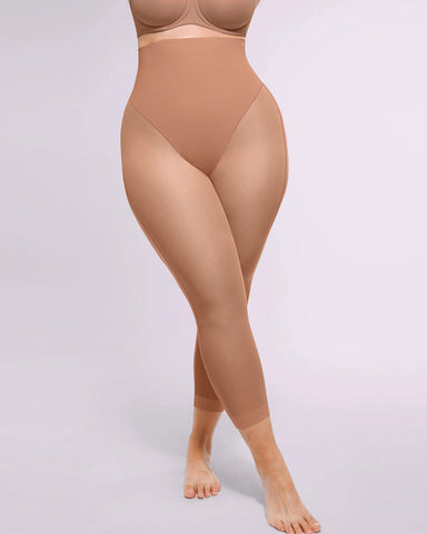 Shapecurve 3D Butt-Lifting Mesh Capri Pants
