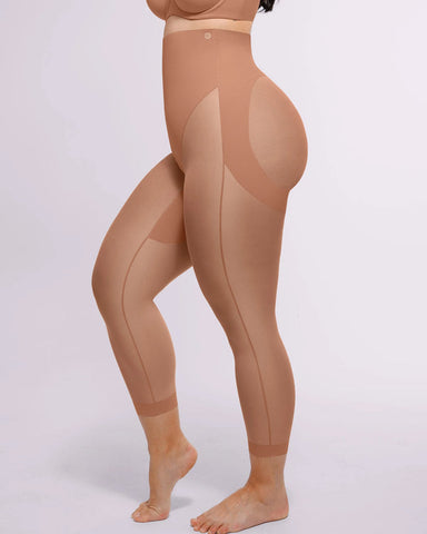 Shapecurve 3D Butt-Lifting Mesh Capri Pants