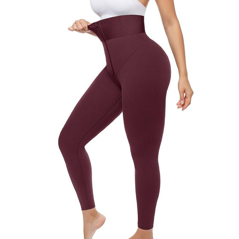 AirSlim ElasticFuse High-Waist Shaping Leggings – Tummy Control, Comfy Support, Black