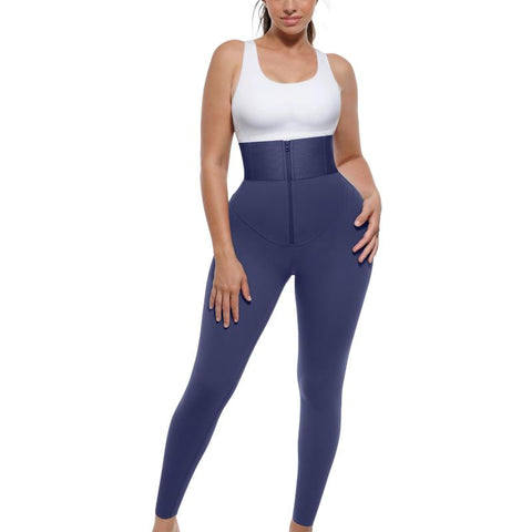 AirSlim ElasticFuse High-Waist Shaping Leggings – Tummy Control, Comfy Support, Black