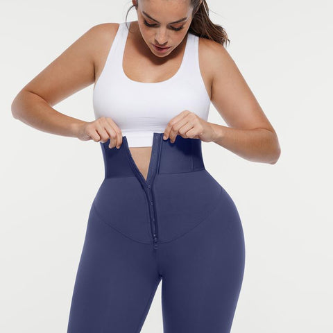 AirSlim ElasticFuse High-Waist Shaping Leggings – Tummy Control, Comfy Support, Black